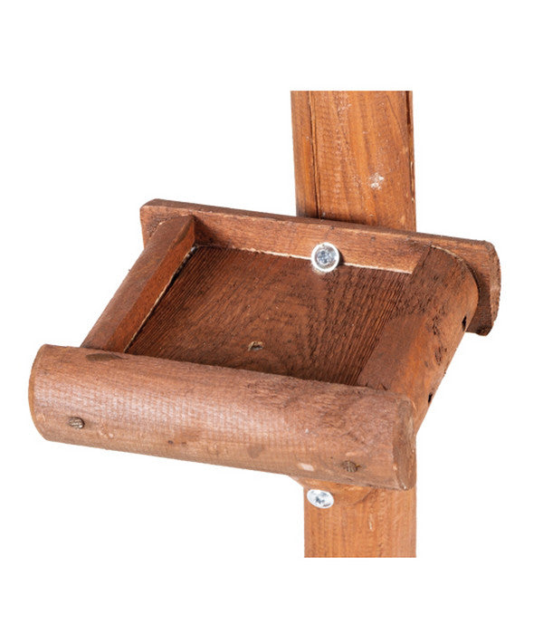  Siena Garden Vogelhaus Paul Mit Ständer, Braun, Ca. B54/H136/T43 Cm