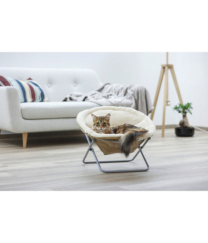  KERBL Liegemulde Alice, Beige, Ca. Ø58/H35 Cm