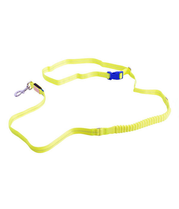  Ebi LED-Joggingleine Flashleucht, Neongelb, 2 M
