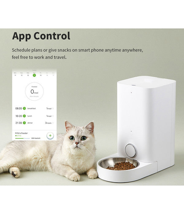  Petkit Futterautomat Mini Smart, Ca. B44,5/H31/T22,3 Cm