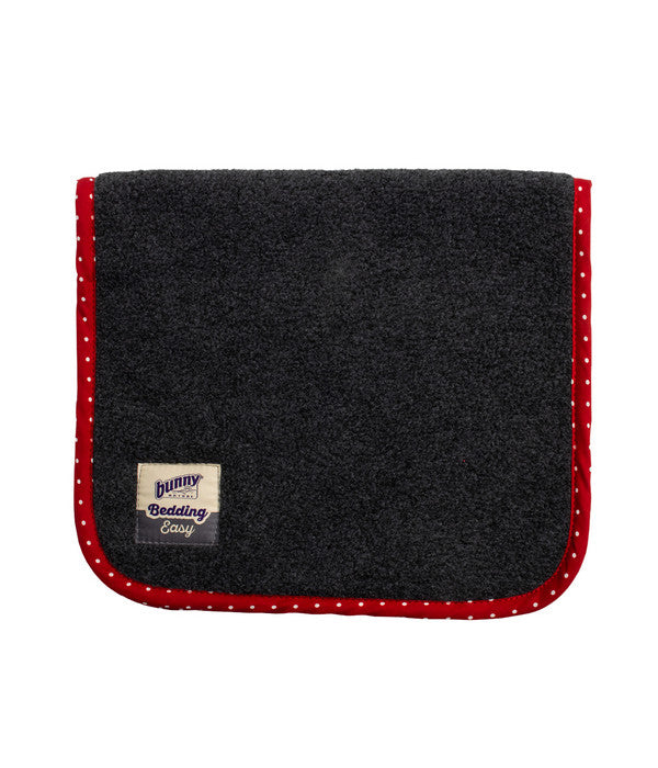  Bunny® NATURE Bedding Einstreumatte Easy Mini, Anthrazit/rot, Ca. B48/H28 Cm