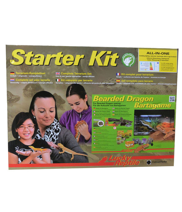  Lucky Reptile Starter Kit Komplettset Bartagame, Ca. B80/H52/T40 Cm