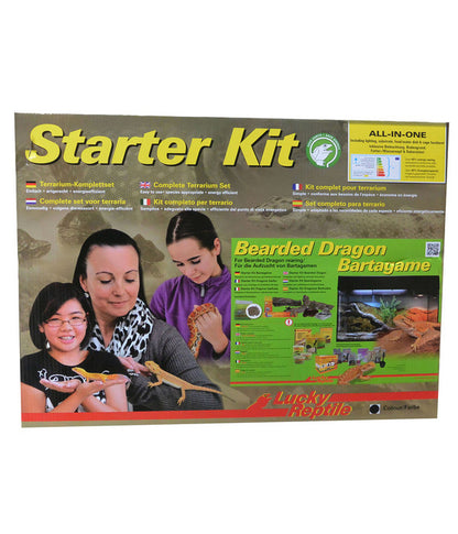  Lucky Reptile Starter Kit Komplettset Bartagame, Ca. B80/H52/T40 Cm