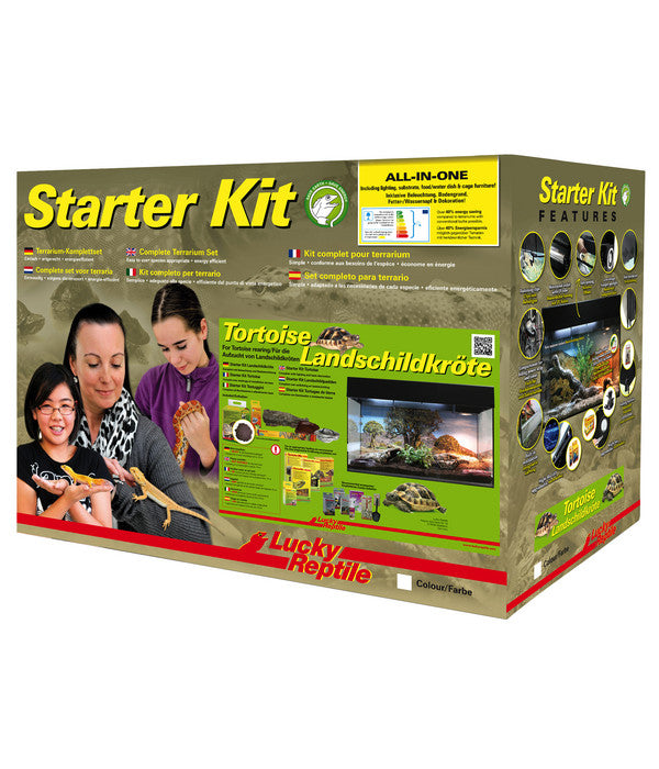  Lucky Reptile Starter Kit Komplettset Landschildkröte, Ca. B80/H52/T40 Cm