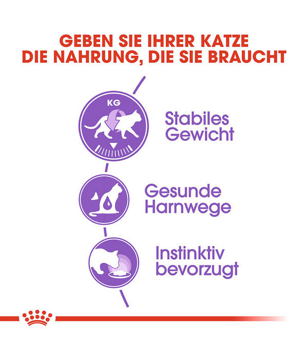  ROYAL CANIN® Nassfutter Für Katzen Sterilised, 12 X 85 G