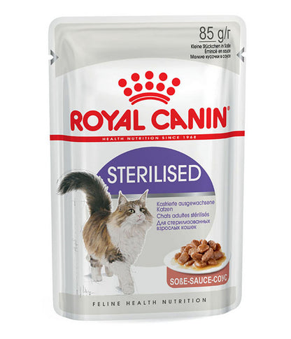 ROYAL CANIN® Nassfutter Für Katzen Sterilised, 12 X 85 G