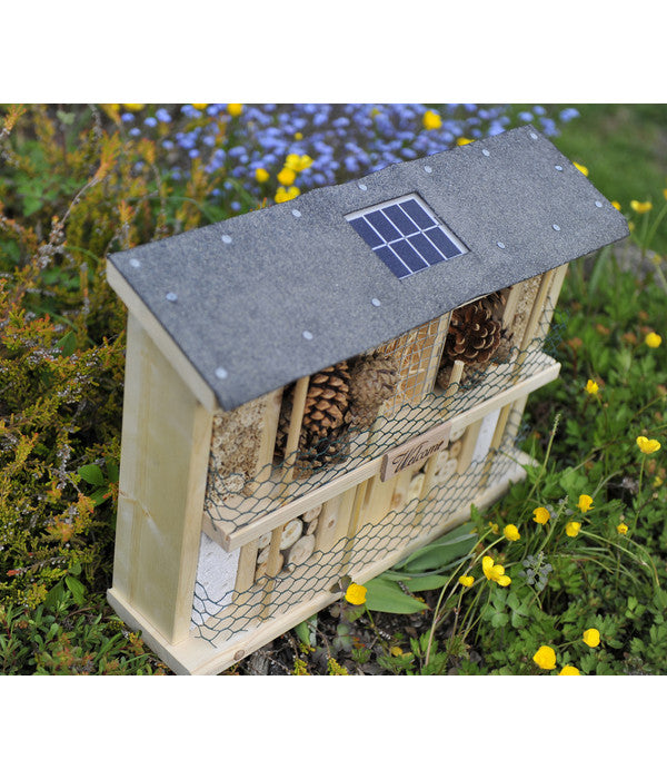  LUXUS-INSEKTENHOTELS Solar-Insektenhotel Landsonne, Ca. B47/H34/T12,5 Cm
