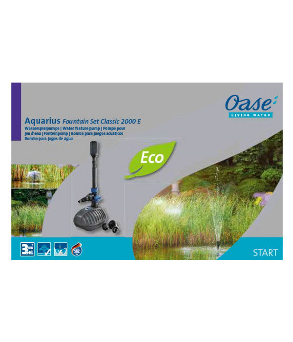  Oase Aquarius Fountain Set Classic 2000 E