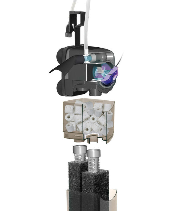  AQUAEL Aquarium Innenfilter Uni Filter UV 500 Power