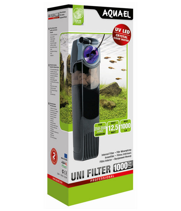  AQUAEL Aquarium Innenfilter Uni Filter UV 1000 Power