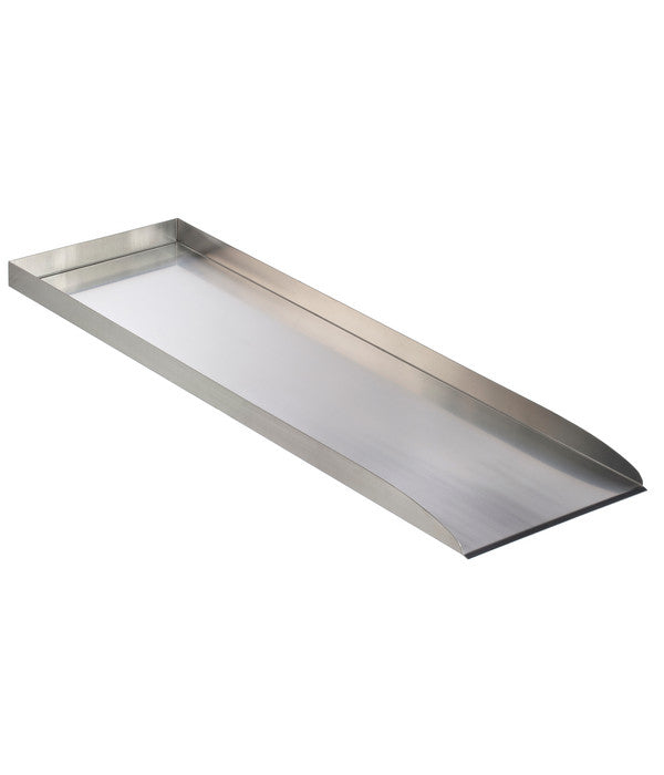  Ubbink Edelstahl-Bachlauf Wolga Gerades Element, Ca. B98/H4/T30 Cm