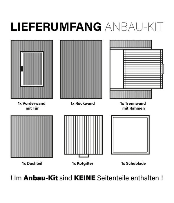  Montana Vogelvoliere Anbausatz Für Arkansas