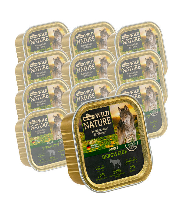  Dehner Wild Nature Nassfutter Für Hunde Bergweide Adult