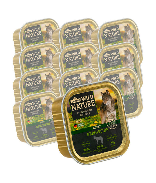  Dehner Wild Nature Nassfutter Für Hunde Bergweide Adult