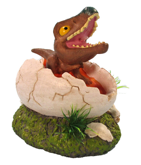  ORBIT® Aquariumdeko Dinosaurier Im Ei, Ca. B9/H12/T11 Cm
