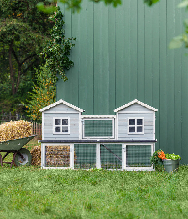  Dehner Nagerheim Happy Home Refugio, Ca. B190/H117/T76 Cm