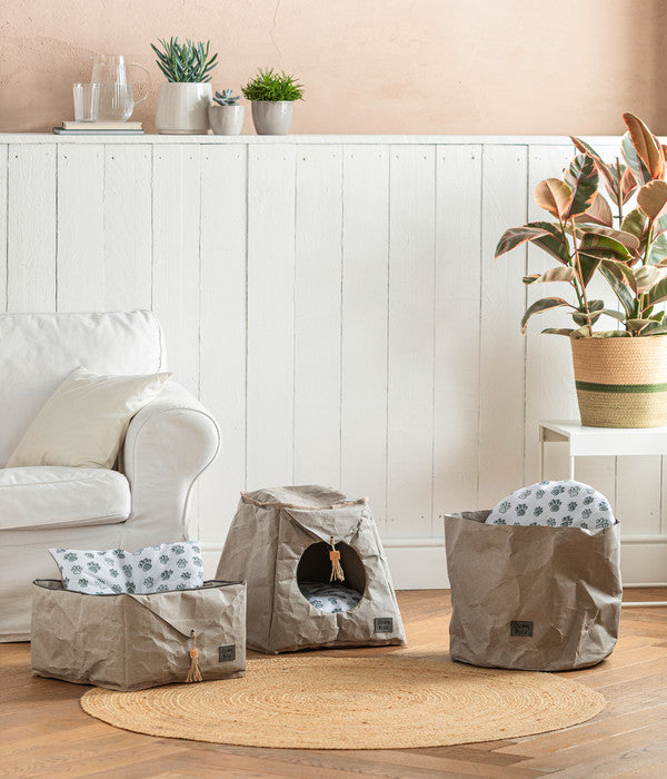 Dehner Lieblinge Kuschelbett Dream Team Paper Place, Ca. Ø41/H37 Cm