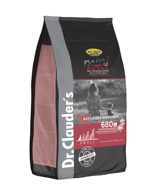  Dr. Clauder’s® Trockenfutter Für Hunde Adult Mini, 2 Kg