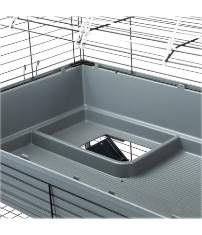  Ferplast Nagerheim Rabbit 120 Double, Grau, Ca. B118/H117/T58 Cm