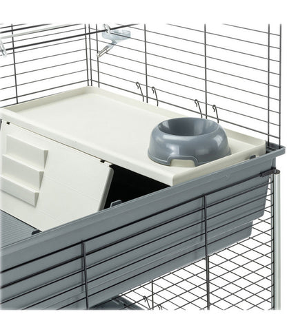  Ferplast Nagerheim Rabbit 120 Double, Grau, Ca. B118/H117/T58 Cm