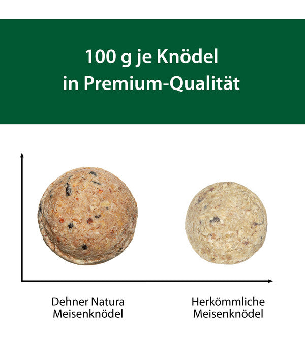  Dehner Natura Beeren-Knödel, Ohne Netz, 100 Stk. Je 100 G