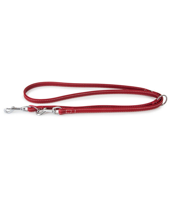  Das Lederband Führleine Olivvia Barcelona Indian-Red