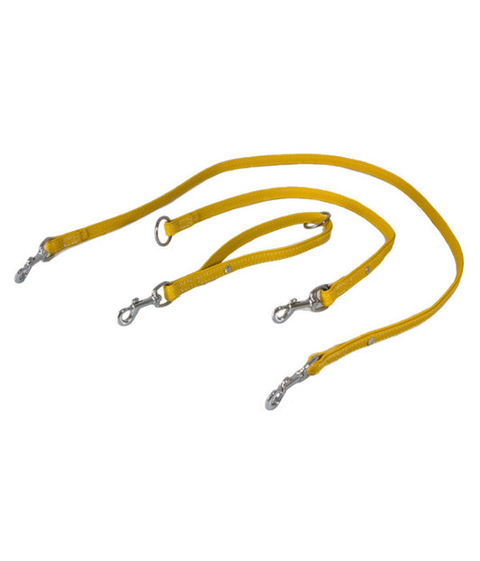  Das Lederband Universal-Hundeleine Style Barcelona Vibrant-Yellow